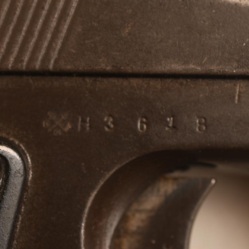 GERMAN POLISH WWII RADOM SEMI AUTOMATIC PISTOL.