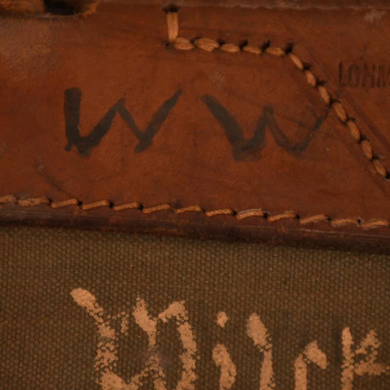 GERMAN WWII CANVAS SOLDIER’S BACK PACK.