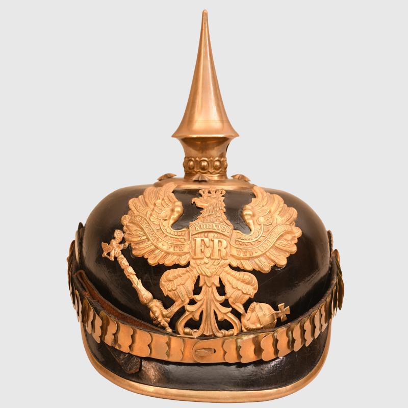 GERMAN WWI HANSEATIC PRUSSIAN OFFICERS PICKELHAUBE.