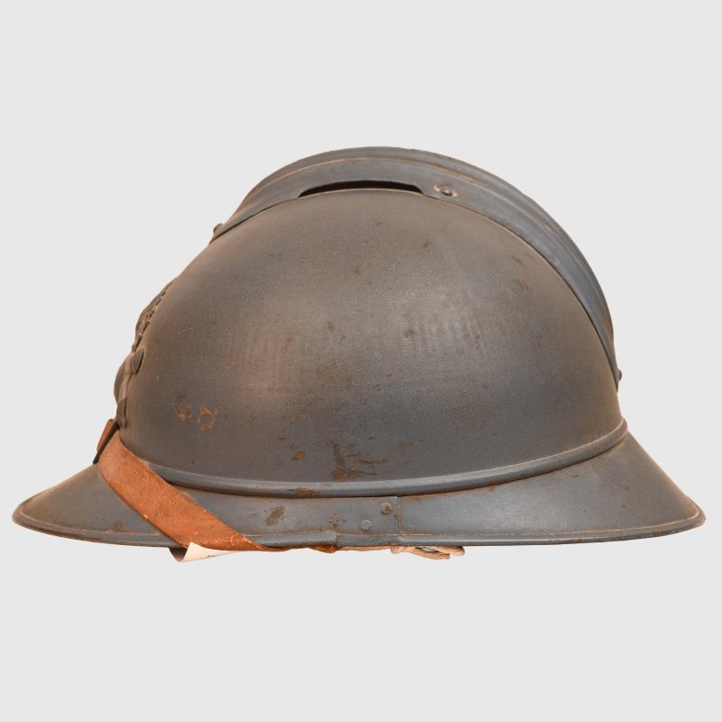 FRENCH WWI ARTILLERY ADRIAN HELMET.