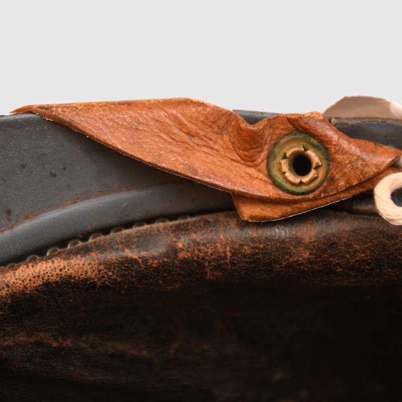 FRENCH WWI ARTILLERY ADRIAN HELMET.