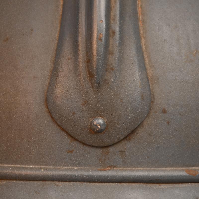 FRENCH WWI ARTILLERY ADRIAN HELMET.