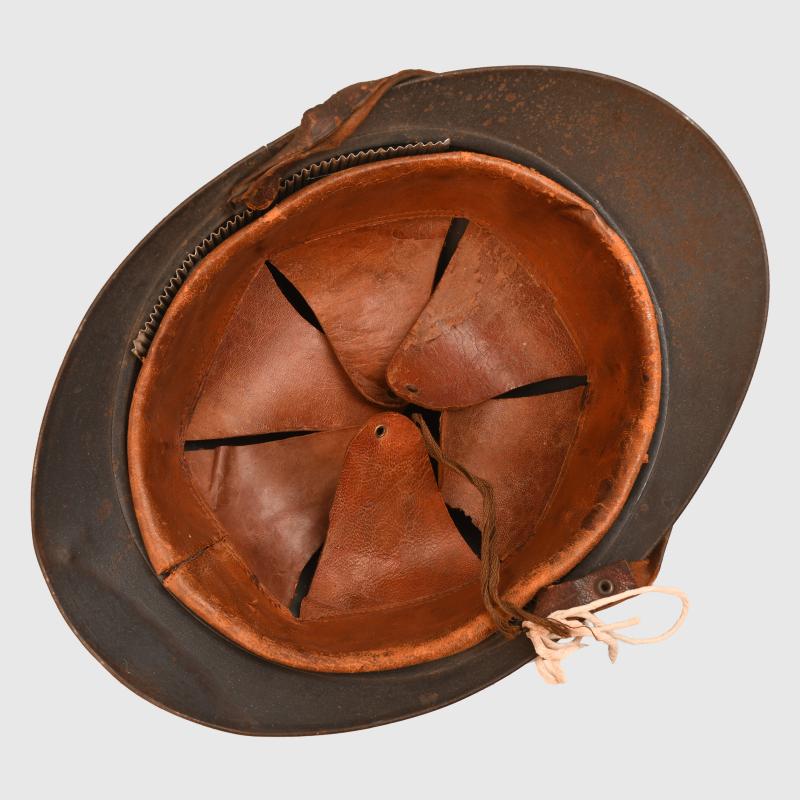 FRENCH WWI INFANTRY HORIZON BLUE ADRIAN HELMET.
