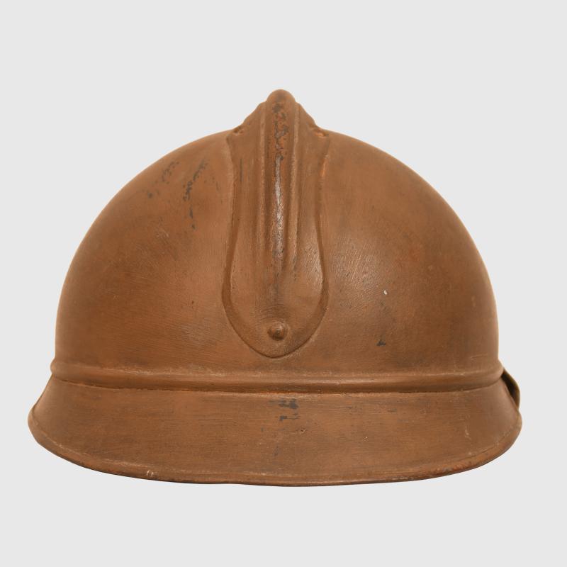 FRENCH WWI COLONIAL INFANTRY ADRIAN HELMET.