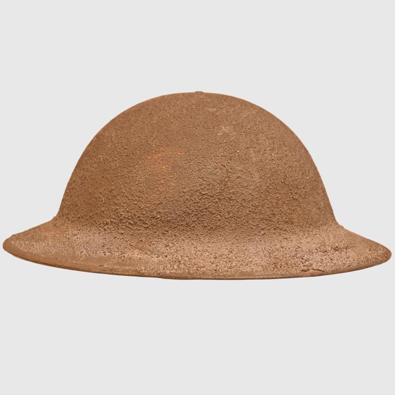 US WWI BRODIE PATTERN TRENCH HELMET.