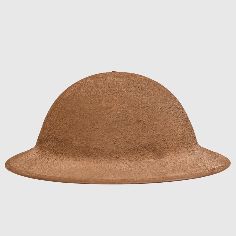 US WWI BRODIE PATTERN TRENCH HELMET.