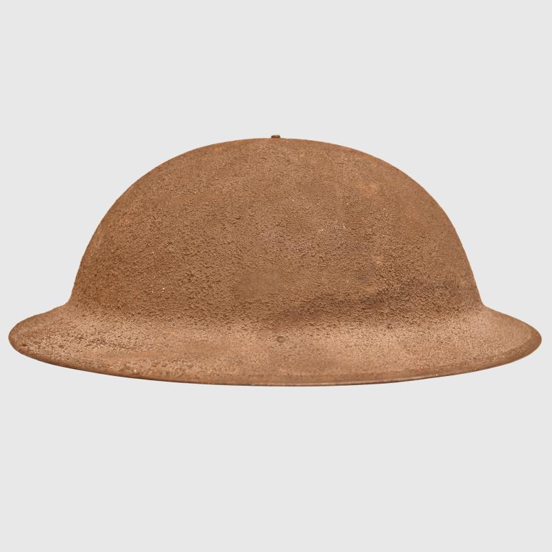 US WWI BRODIE PATTERN TRENCH HELMET.