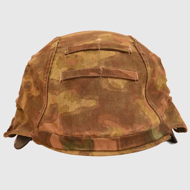 GERMAN WWII WAFFEN SS BLURRED EDGE HELMET COVER.