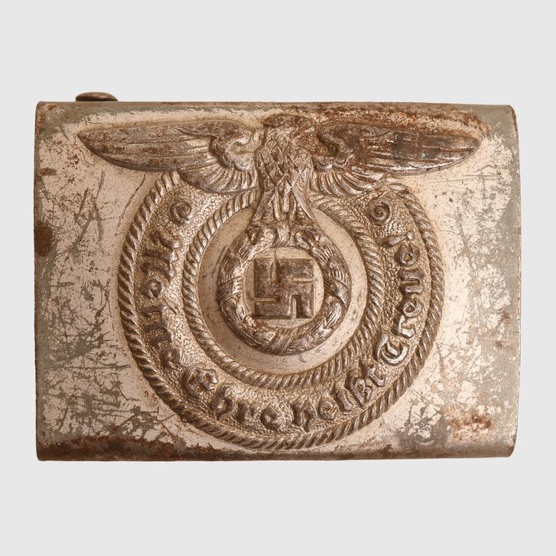 GERMAN WWII WAFFEN SS ENLISTED MANS BELT BUCKLE.
