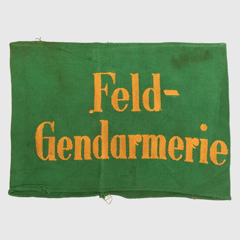 GERMAN WWII FELDGENDARMERIE ARMBAND.