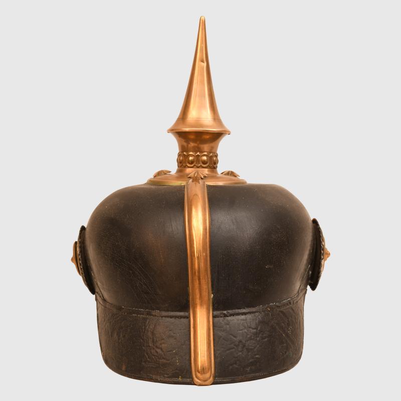 GERMAN WWI PRUSSIAN LANDWEHR OFFICERS PICKELHAUBE.