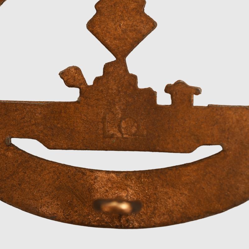 GERMAN WWII SUBMARINE SERVICE BADGE.