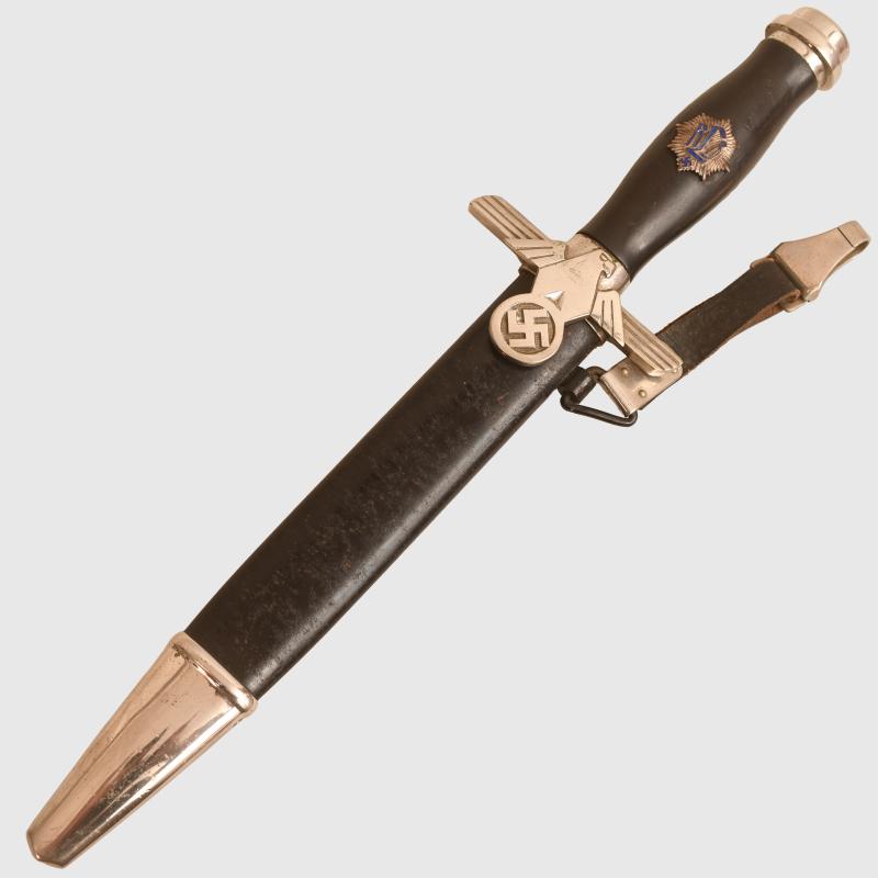 GERMAN WWII RLB 1ST PATTERN MANS DAGGER.