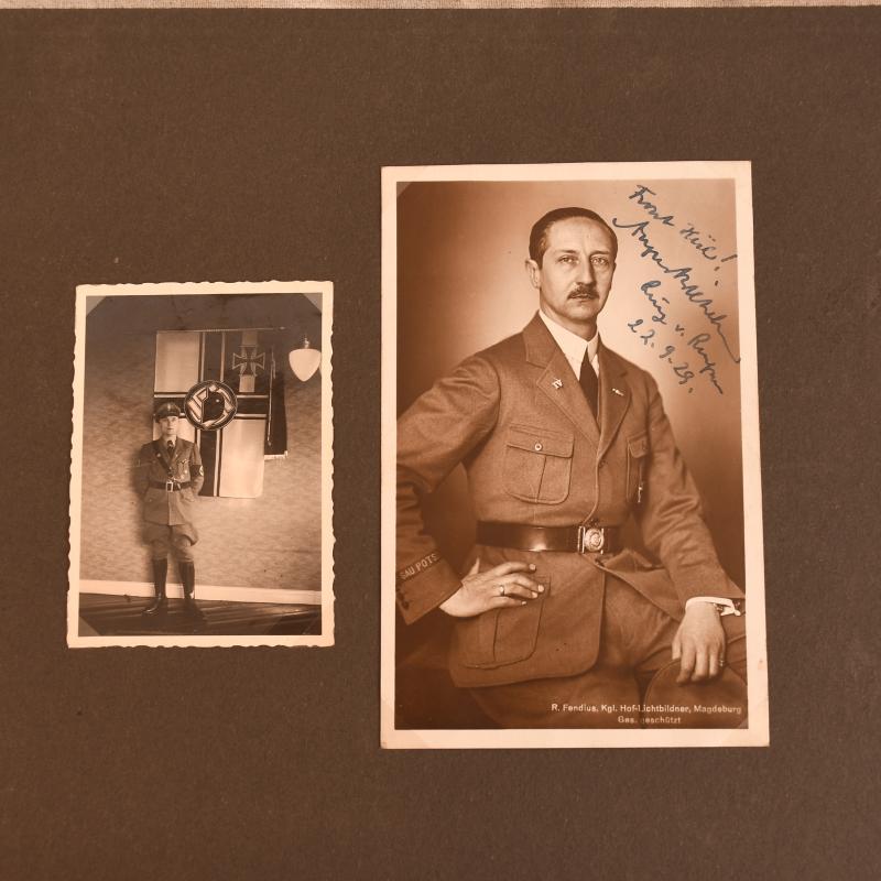 GERMAN WWII STALHELM PHOTOGRAPH ALBUM.