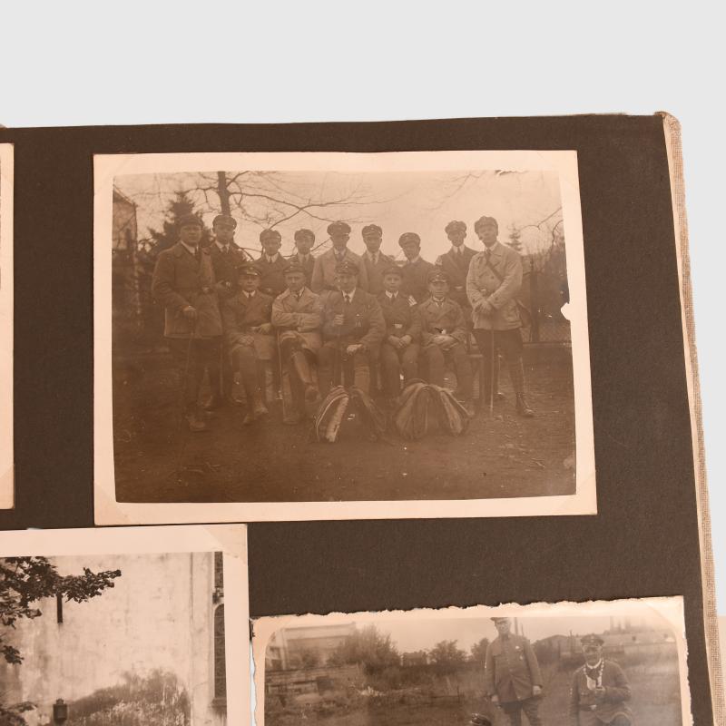 GERMAN WWII STALHELM PHOTOGRAPH ALBUM.