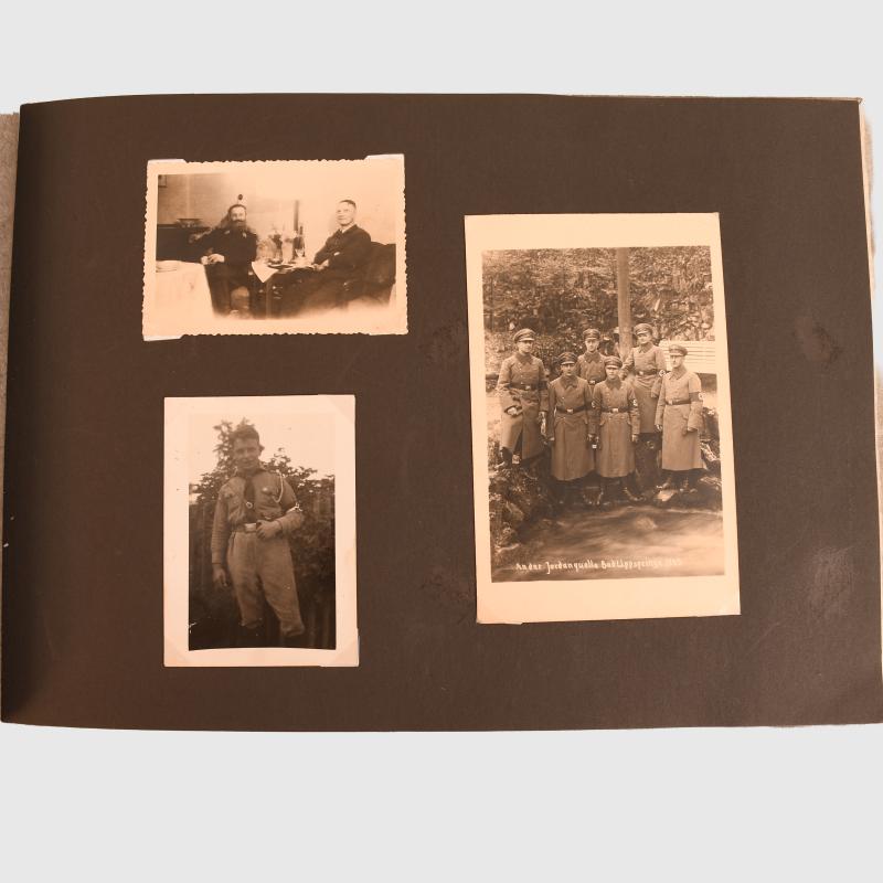 GERMAN WWII STALHELM PHOTOGRAPH ALBUM.