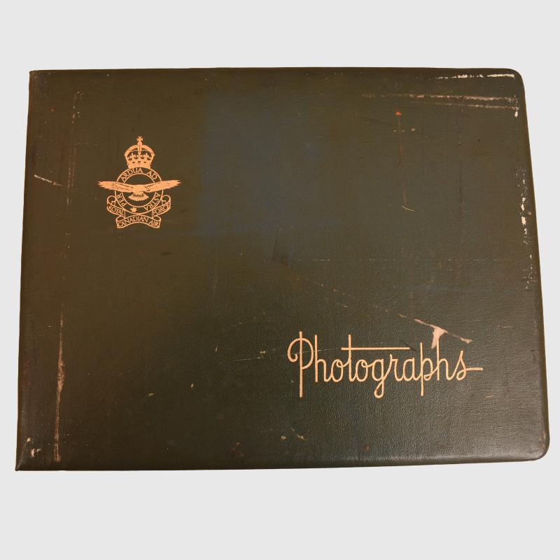 CANADIAN WWII EX GERMAN LUFTWAFFE PILOT’S CANADIAN TRAINING ALBUM.