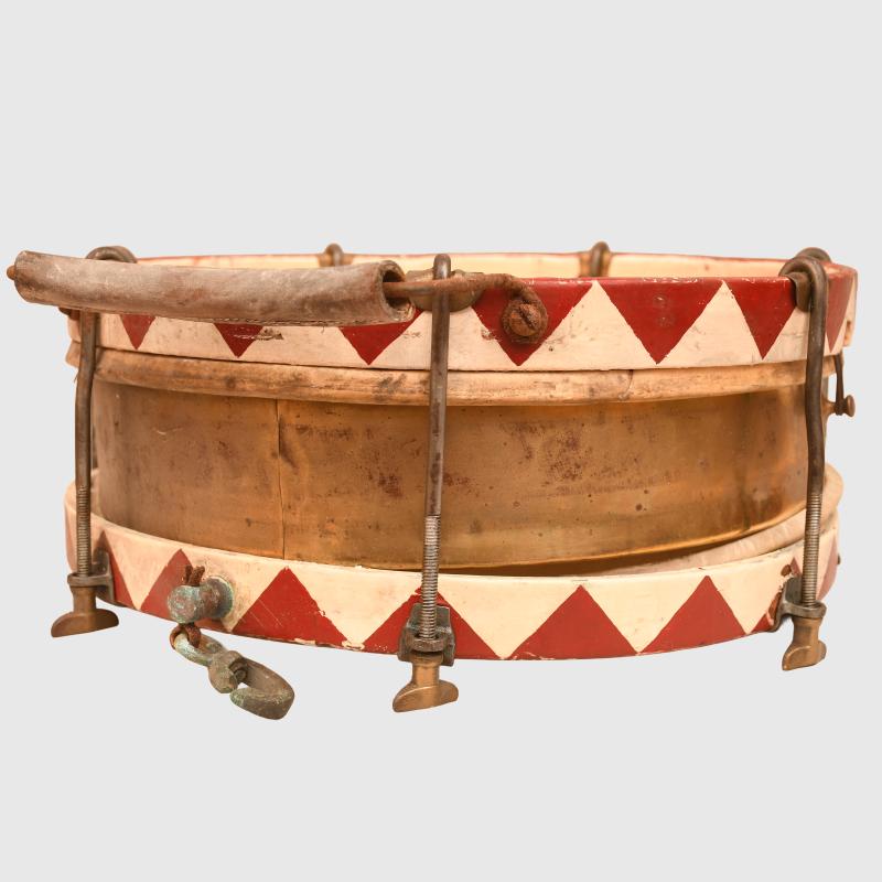 GERMAN WWII POLITICAL OR MILITARY SIDE DRUM.