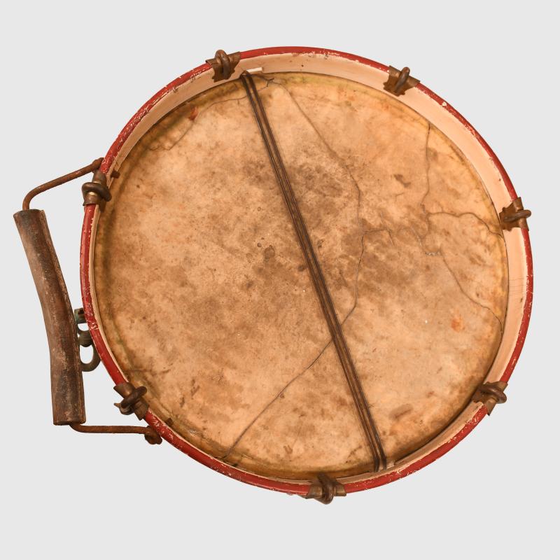 GERMAN WWII POLITICAL OR MILITARY SIDE DRUM.
