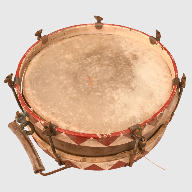 GERMAN WWII POLITICAL OR MILITARY SIDE DRUM.