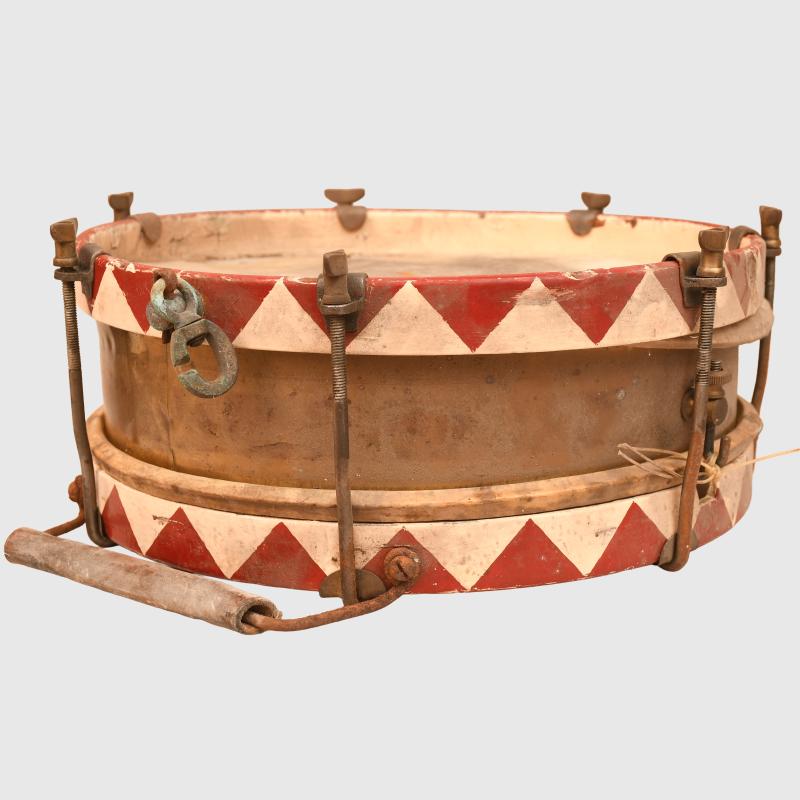GERMAN WWII POLITICAL OR MILITARY SIDE DRUM.