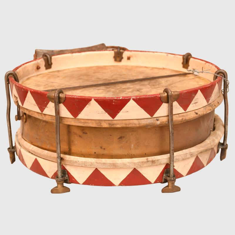 GERMAN WWII POLITICAL OR MILITARY SIDE DRUM.