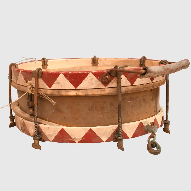 GERMAN WWII POLITICAL OR MILITARY SIDE DRUM.