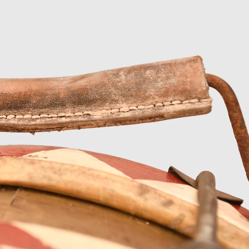 GERMAN WWII POLITICAL OR MILITARY SIDE DRUM.