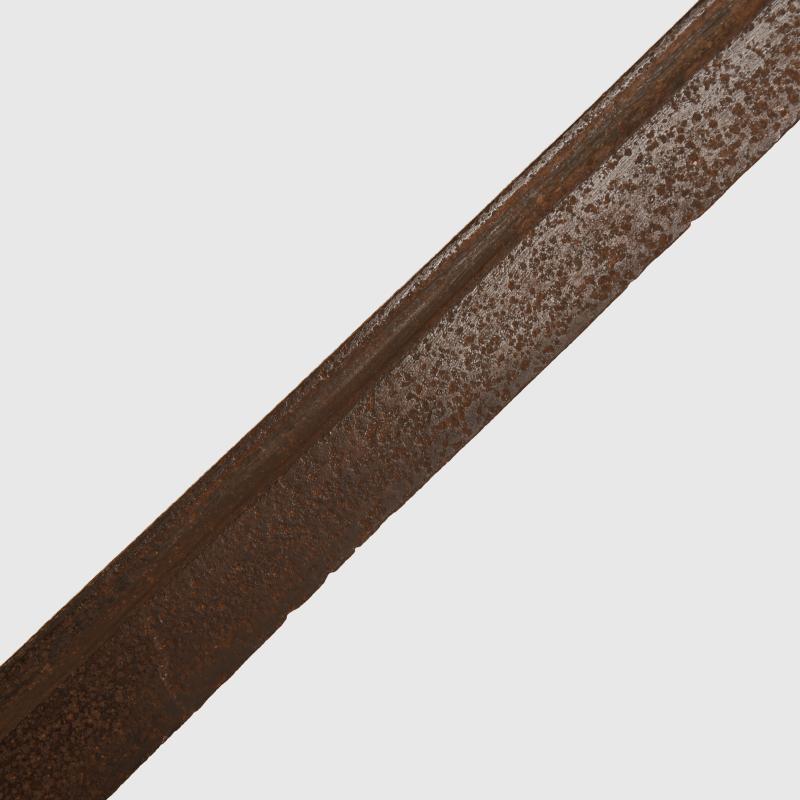 BRITISH PRE 1914 GEORGEAN PERIOD NAVAL CUTLASS AS OF THE TYPE USED AT THE BATTLE OF TRAFALGAR.