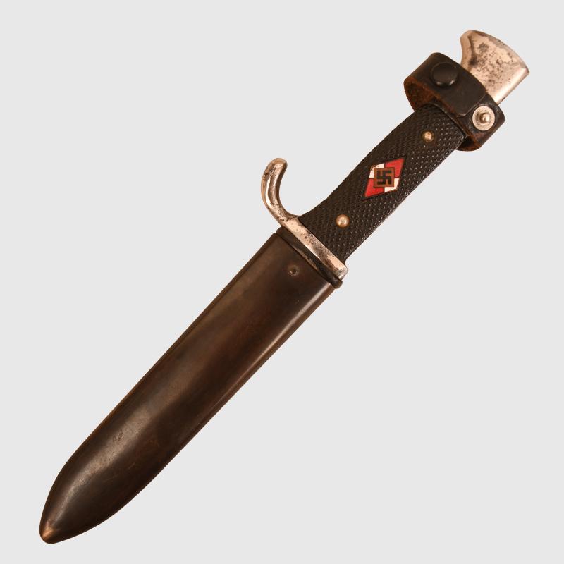 GERMAN WWII HILTER YOUTH KNIFE.