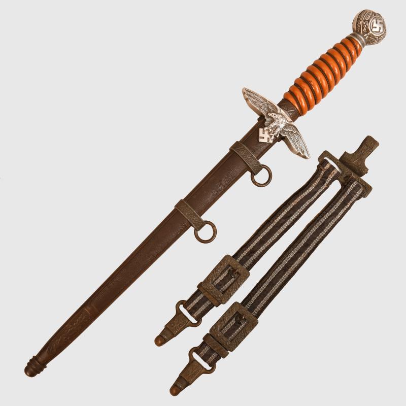 GERMAN WWII LUFTWAFFE 2ND PATTERN OFFICERS DAGGER.