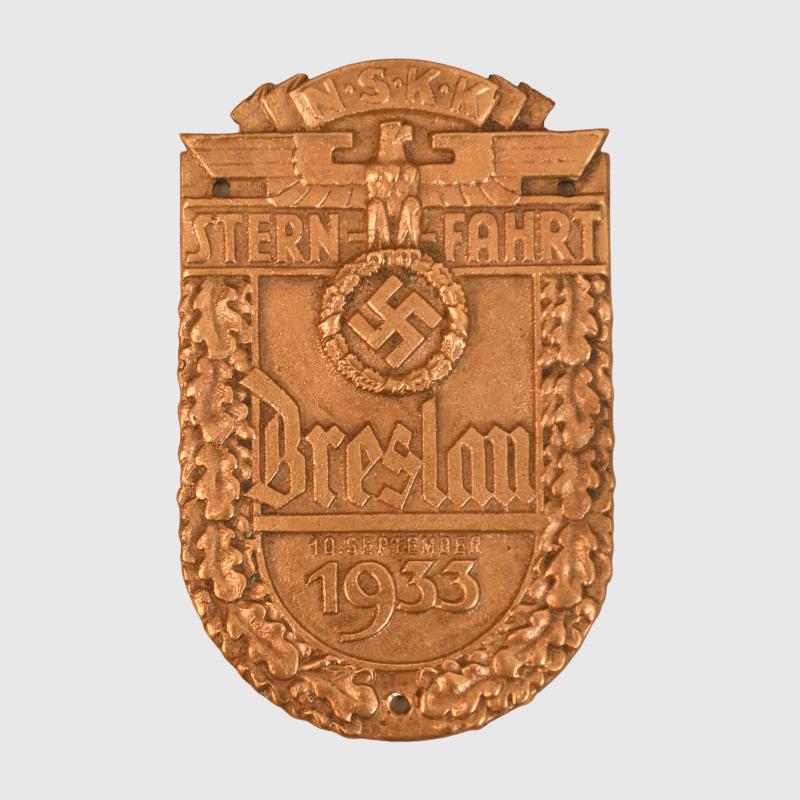 GERMAN WWII NSKK EASTERN DRIVE, BRESLAU 1933.