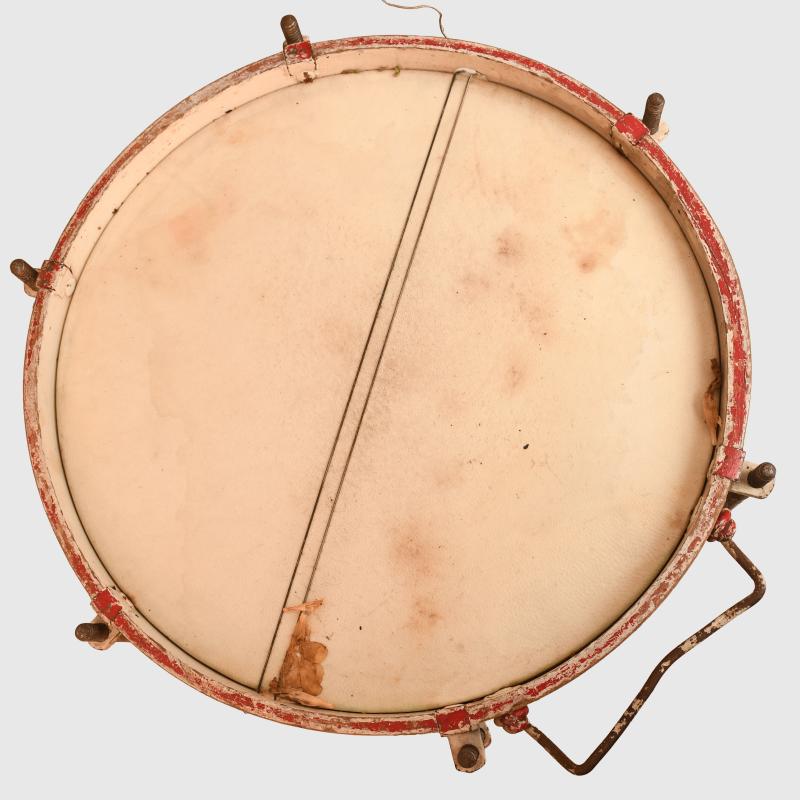 GERMAN WWII POLITICAL OR MILITARY SIDE DRUM.