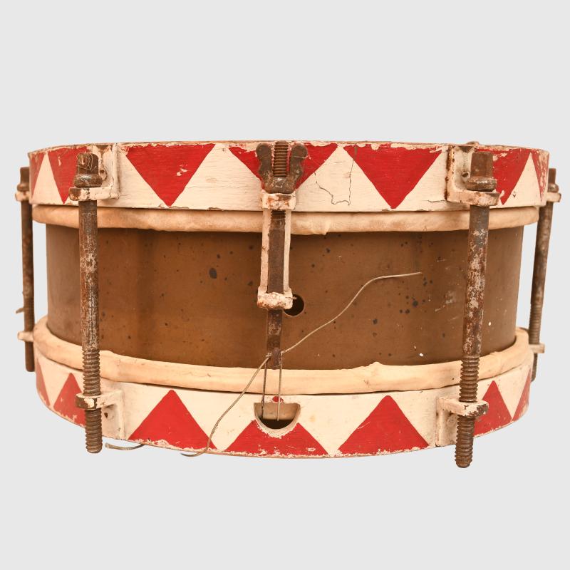 GERMAN WWII POLITICAL OR MILITARY SIDE DRUM.