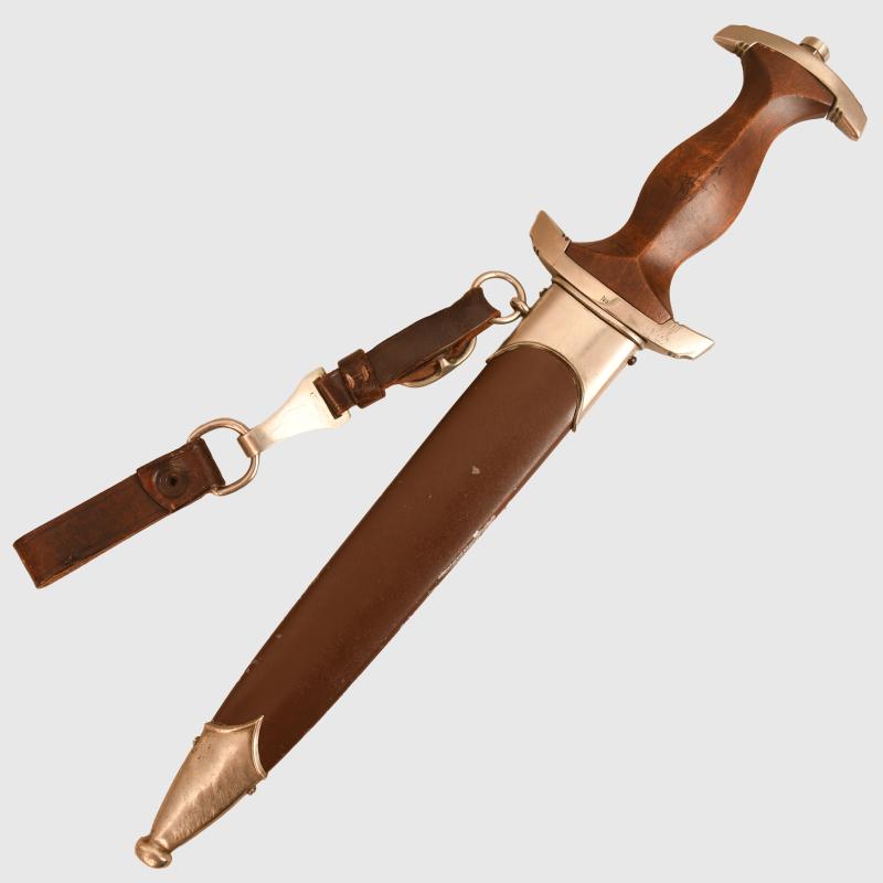 GERMAN WWII SA MANS DAGGER BY CHRISTIANSWERK OF SOLINGEN.