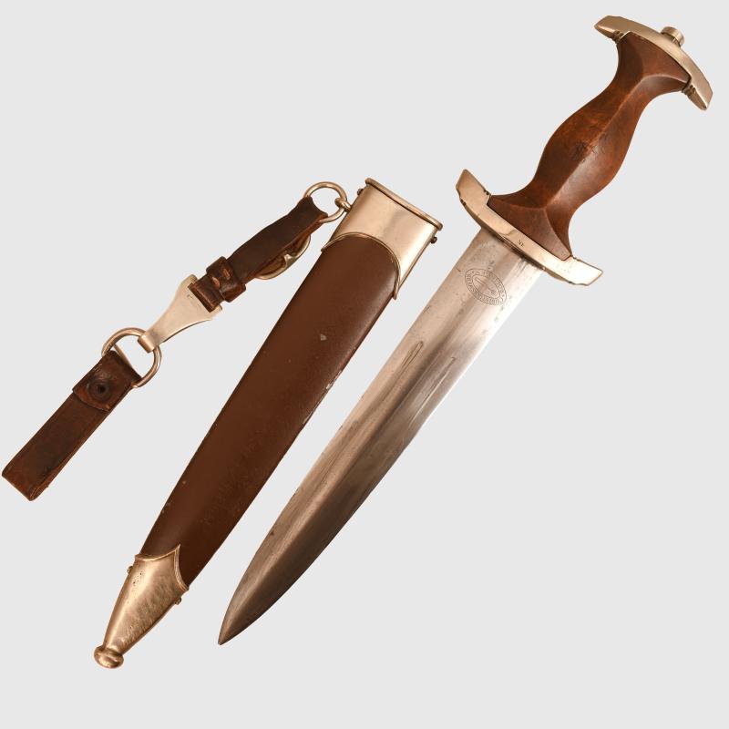GERMAN WWII SA MANS DAGGER BY CHRISTIANSWERK OF SOLINGEN.