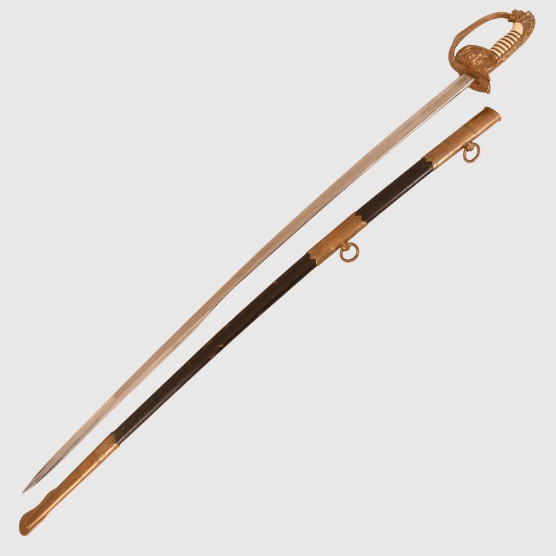 GERMAN WWII NAVY OFFICERS SWORD.