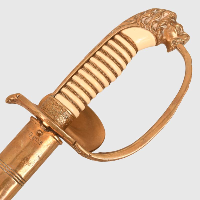 GERMAN WWII NAVY OFFICERS SWORD.