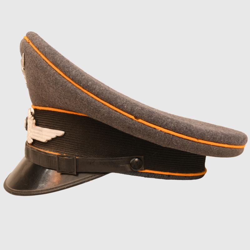 GERMAN WWII LUFTWAFFE NCO OR MAN’S VISOR CAP OF THE RESERVE.