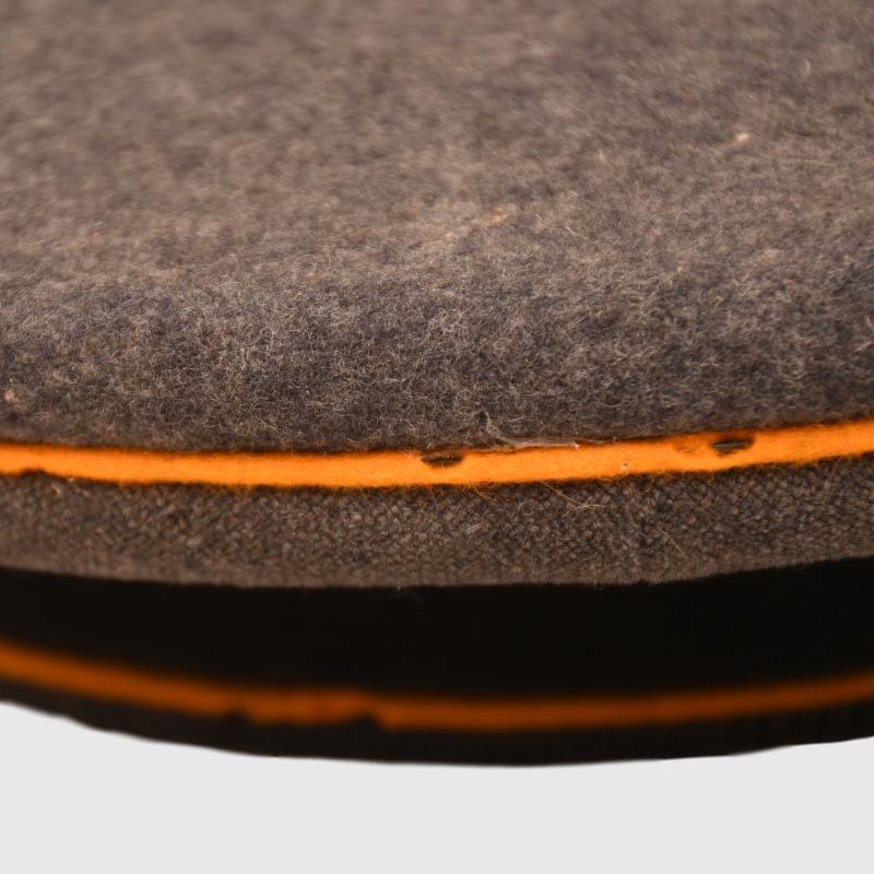 GERMAN WWII LUFTWAFFE NCO OR MAN’S VISOR CAP OF THE RESERVE.