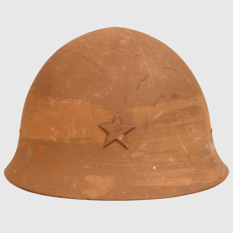 JAPANESE WWII MINT UNISSUED JAPANESE TYPE 90 COMBAT HELMET.