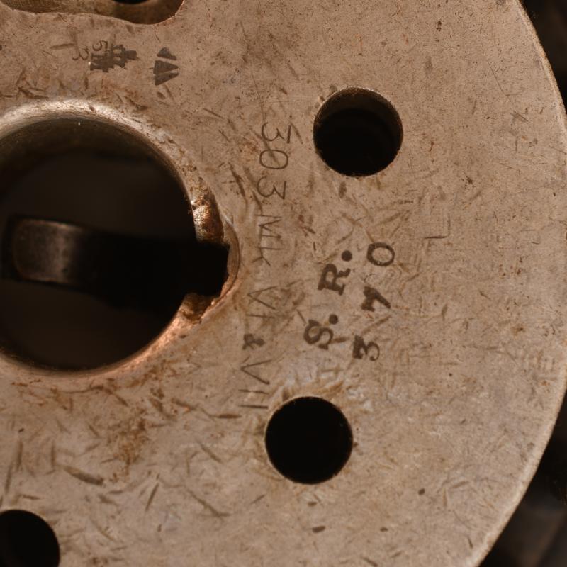 BRITISH WWI LEWIS GUN DRUM MAGAZINE.
