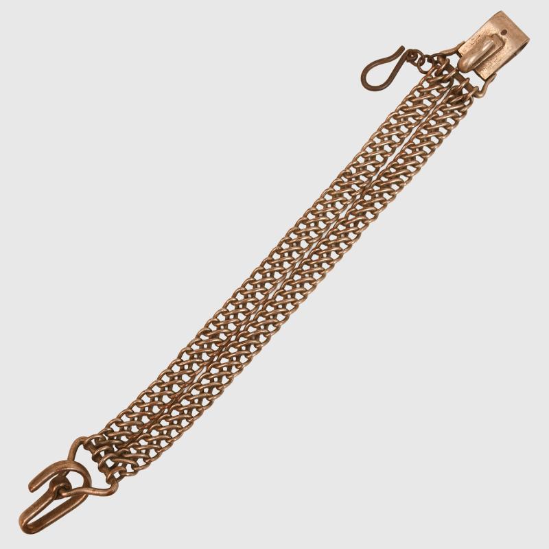 JAPANESE WWII OFFICERS OR NCO SWORD HANGING CHAIN.
