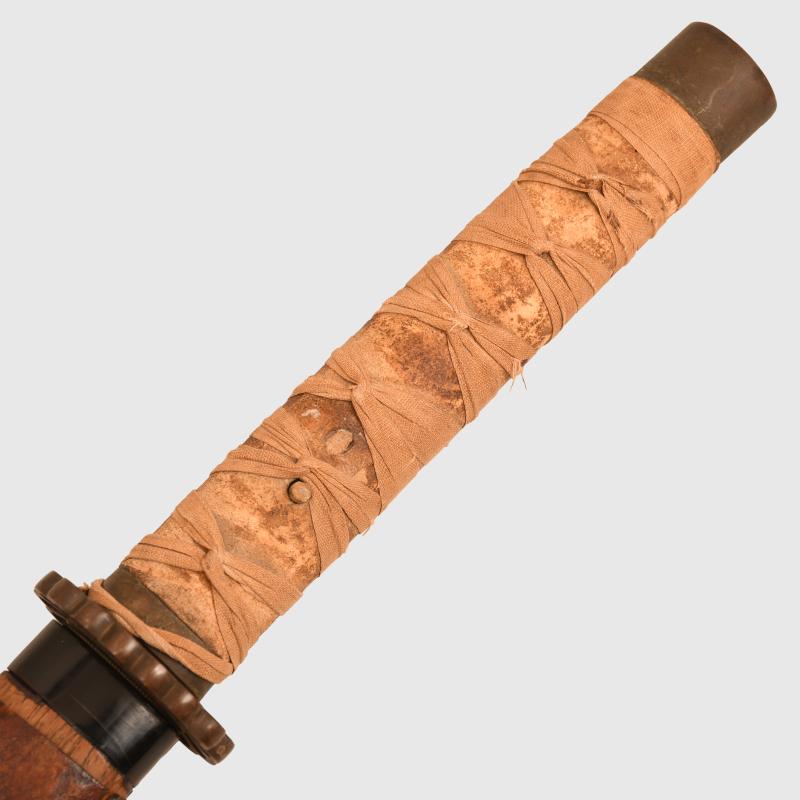 JAPANESE WWII HOME DEFENCE FORCE SWORD.