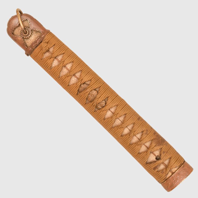 JAPANESE WWII MILITARY KATANA SWORD FITTINGS.
