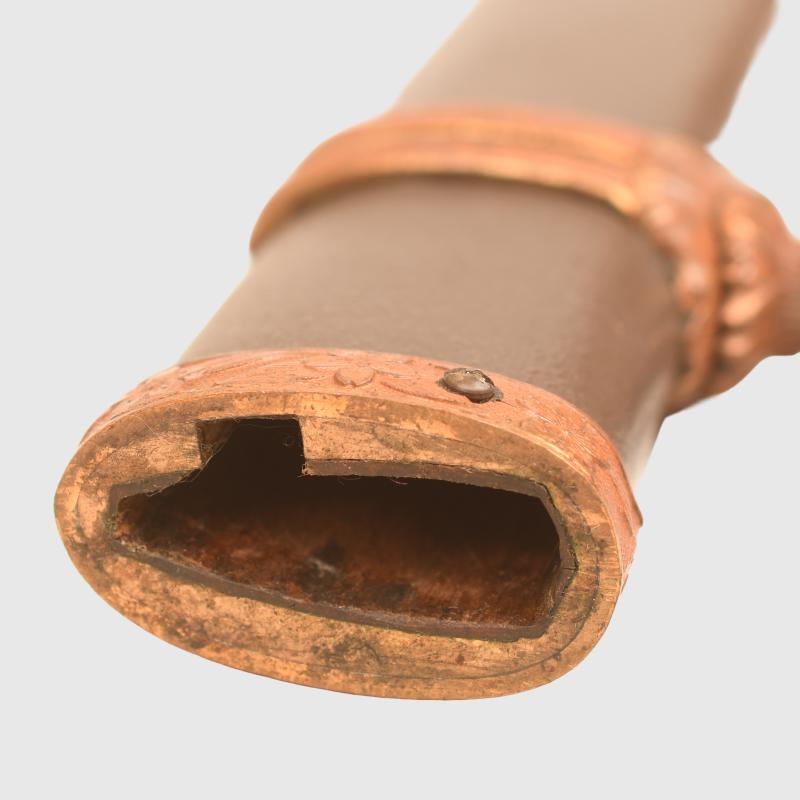 JAPANESE WWII MILITARY KATANA SWORD FITTINGS.