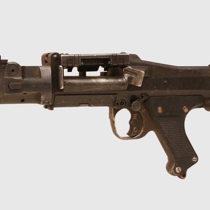 GERMAN WWII MG34 MACHINE GUN, DE-ACTIVATED.