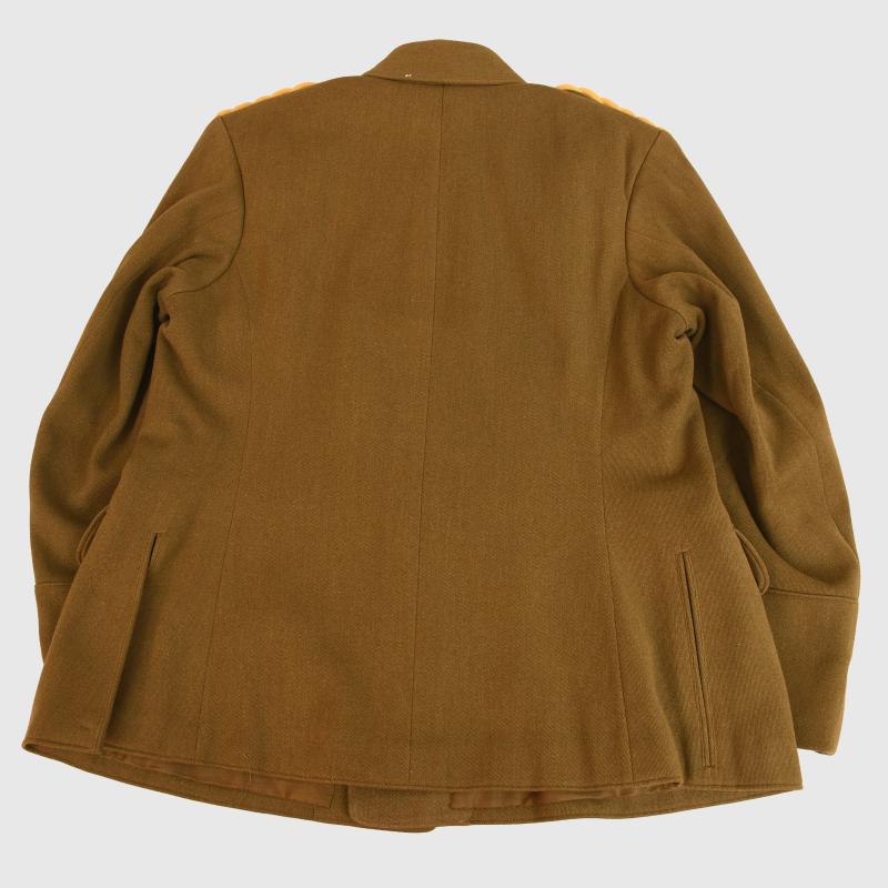 JAPANESE WWII FULL COLONEL’S TUNIC, TROUSERS, CAP AND AWARDS.