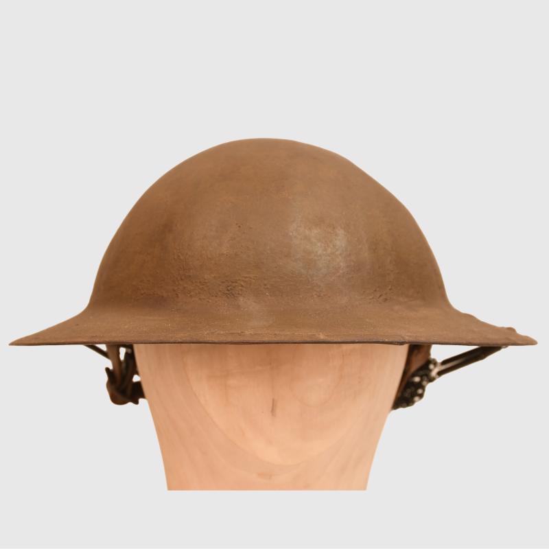BRITISH WWI 2ND PATTERN CRUISE BRODIE HELMET.