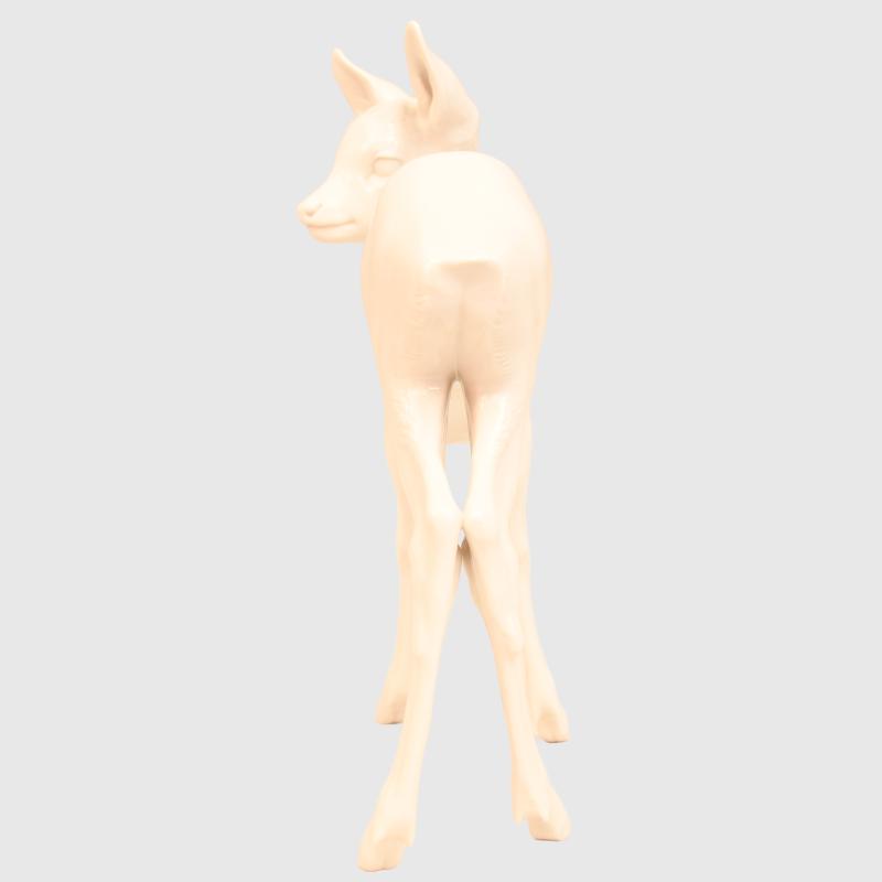 GERMAN WWII ALLACH STANDING FAWN.